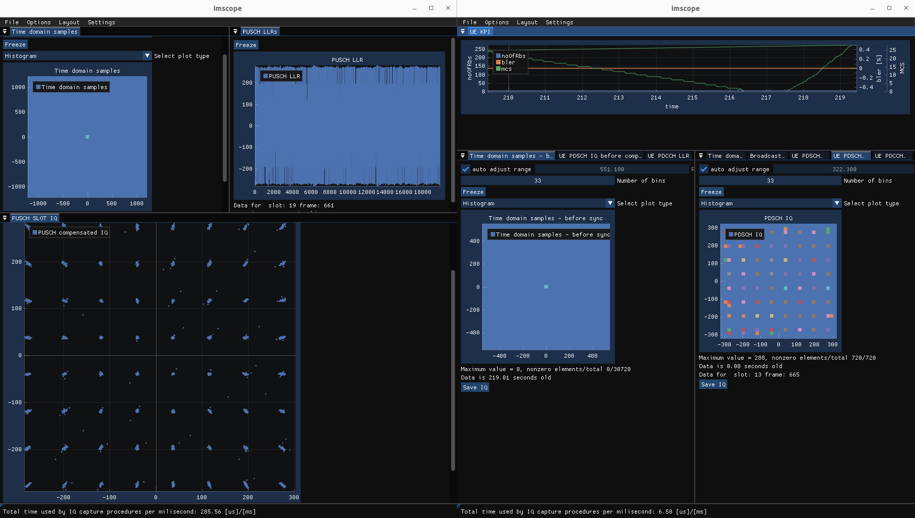 Screenshot of the imscope